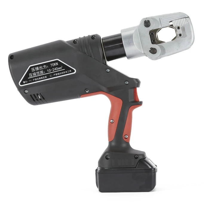 Ali baba online shopping sales 7 Tons crimper electric wire rope crimping tool for aluminum copper