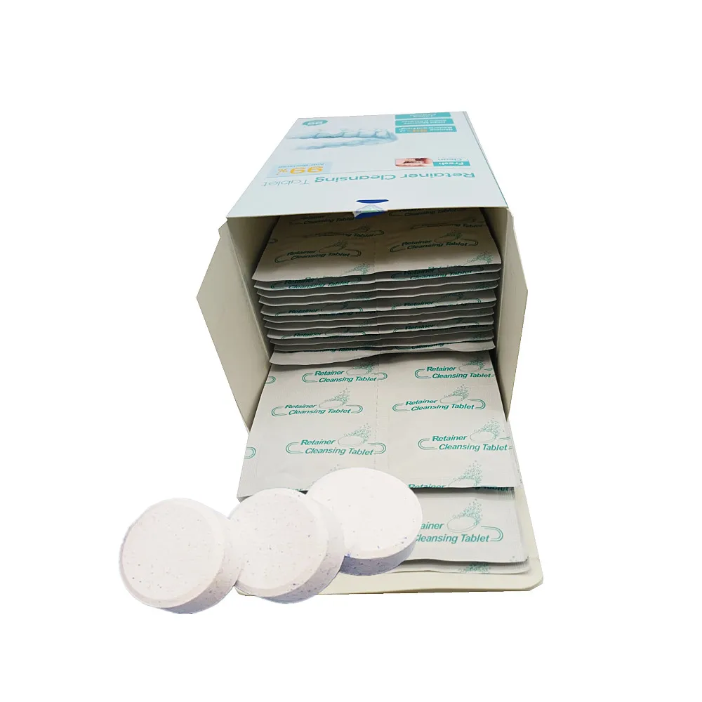 Removes Odor & Plaque Retainer Denture Cleaner Tablets Wholesale