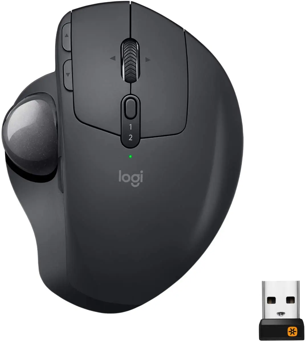 Logitech MX Ergo Wireless Trackball Mouse Adjustable Ergonomic Design Wireless Mouse