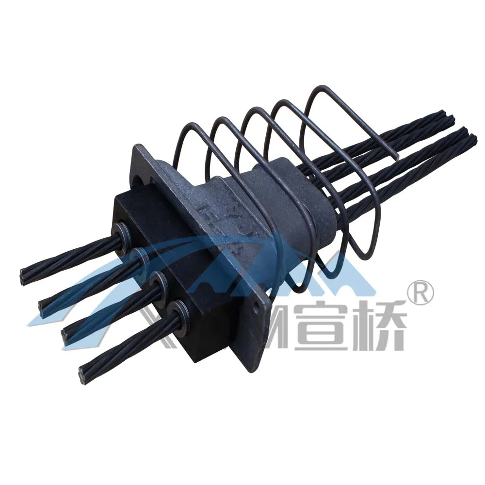 High quality 5 holes Flat slab system tensioning tendons prestressed anchor used for post-tensioning system