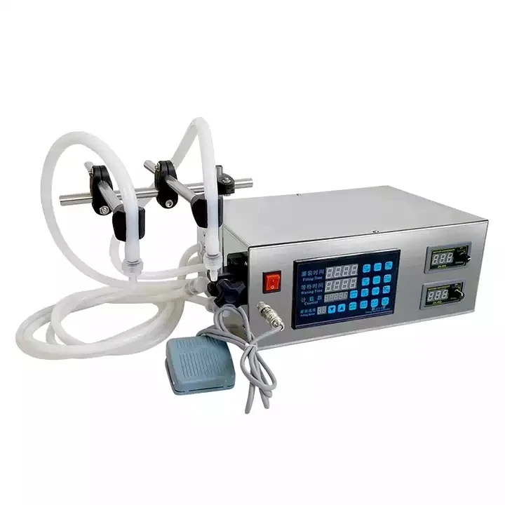Economical Type Semi automatic Desktop Digital Liquid Filling Machine Fluid Dispenser