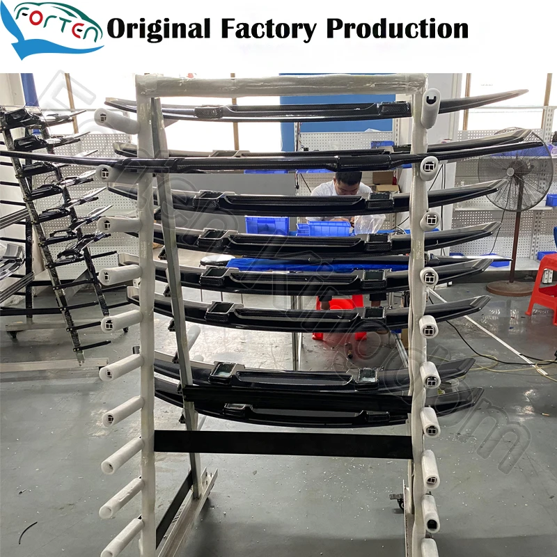 Auto Exterior Electric Pars Carbon Fiber Car Spoilers For Honda Accord 10th 11th gen 2018-2024 Universal Rear Spoiler Tailwing