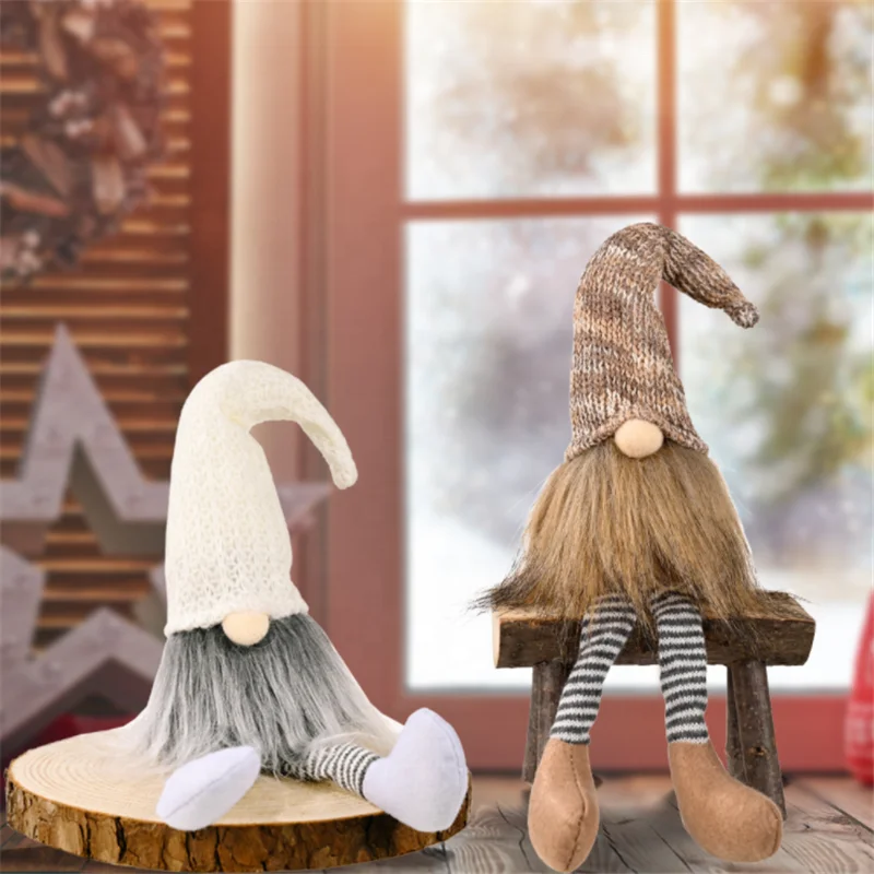2021 Amazon Топ Продавец Заводская цена Рождественская ткань игрушки нетканые войлочные гномы для украшений Рождество