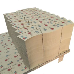 custom paper fan bamboo pulp pe coated paper for paper cup fan