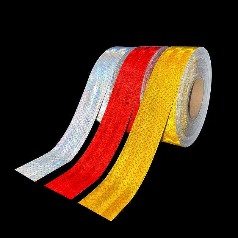 ECE R104 C Class Retro Aluminized Metalized Reflective Sticker Tape For Tail ,Truck