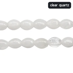 Natural agate crystal quartz stone lantern beads scattered beads melon beads diy bracelet necklace lighting accessories