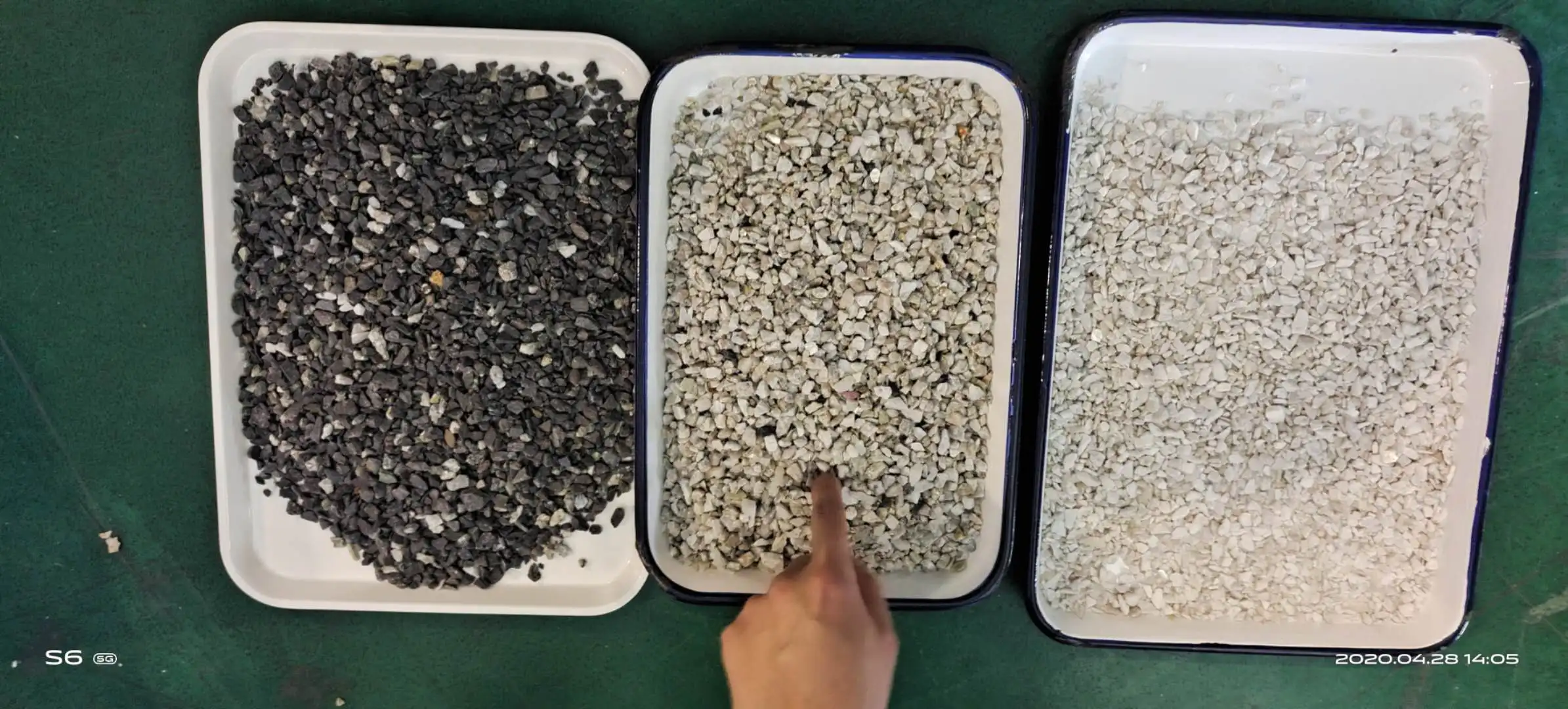 Belt Type WYB2 Cobblestone Color Sorting Machine For Pebbles Color Sorter And Cleaning Line With WIFI Remote System