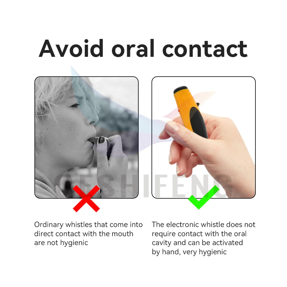 Rechargeable High Quality Loud Sound Training Sports Plastic Electronic Whistle for Training Pigeon