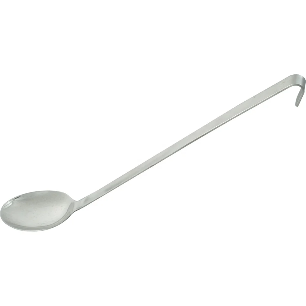 Kitchen Accessories Food Grade 201 Or 304 Stainless Steel Perforated Spoon Long Spoon