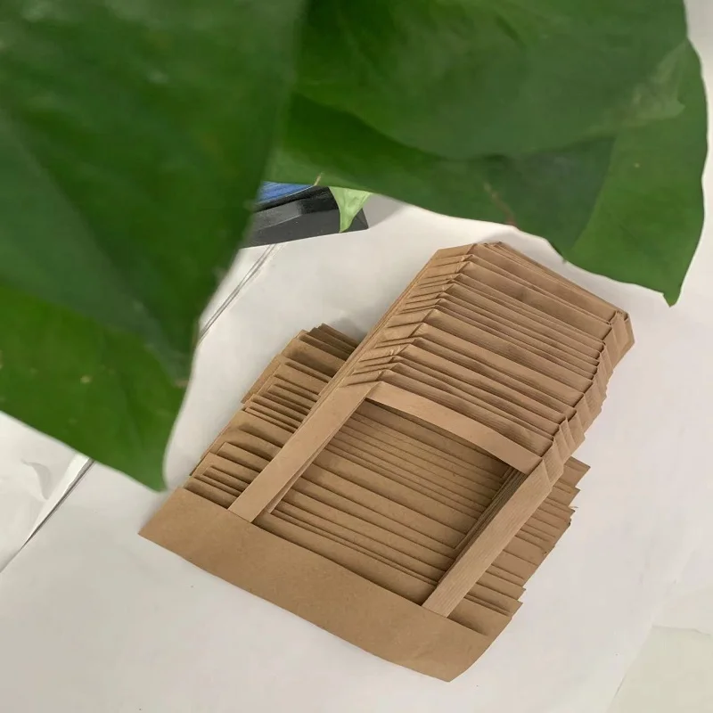 Twisted handle for bulk shopping paper bags used to make bags