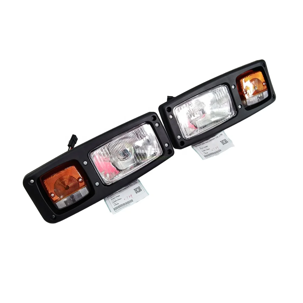 21Q4-10350 21Q4-10360 Spare Parts Head Lamp LH/RH for R140W9 R210W-9 Excavator Lamp 21Q4-10350 21Q4-10360