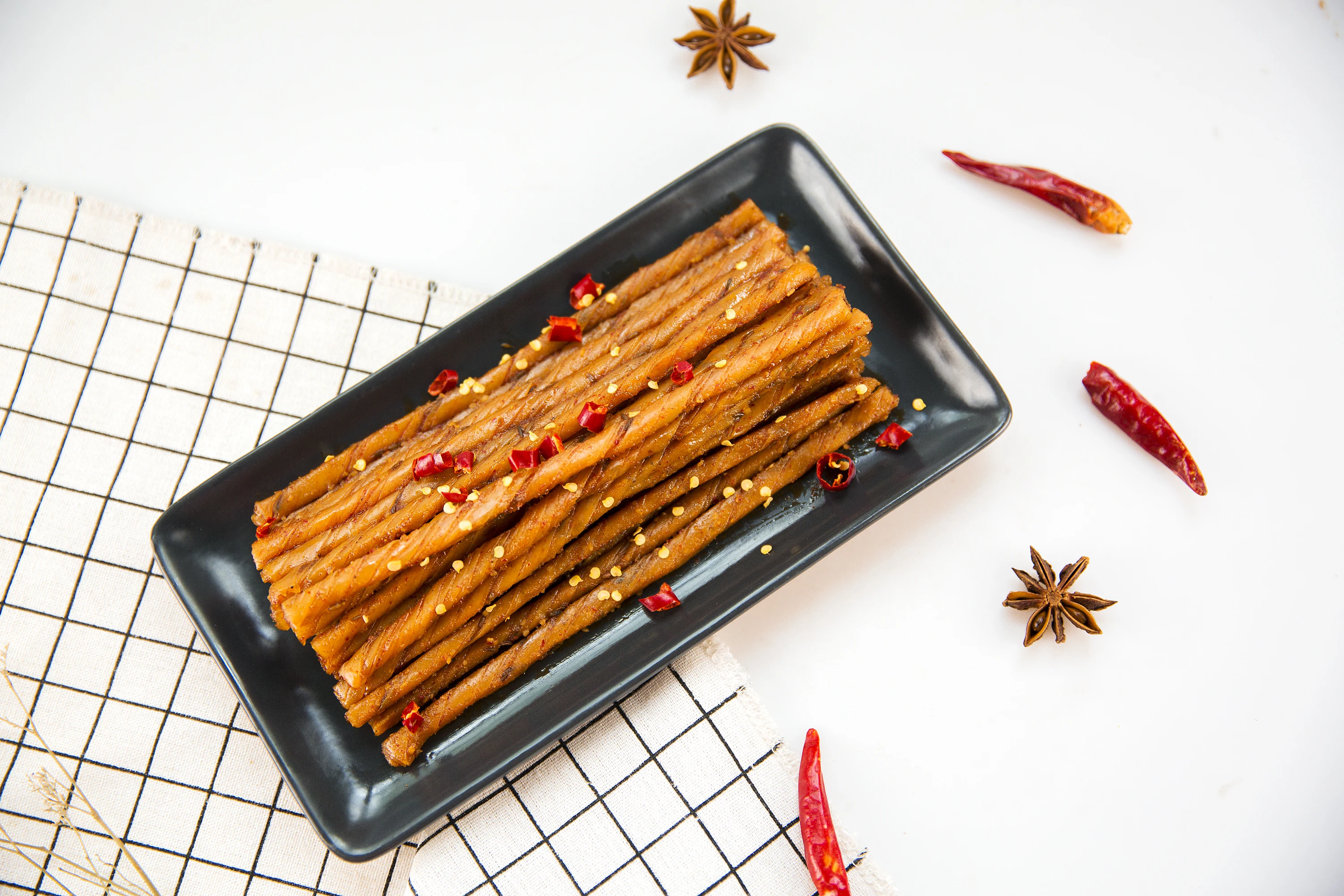 
Genji Food Hot selling chili wholesale food soy products spicy snacks 