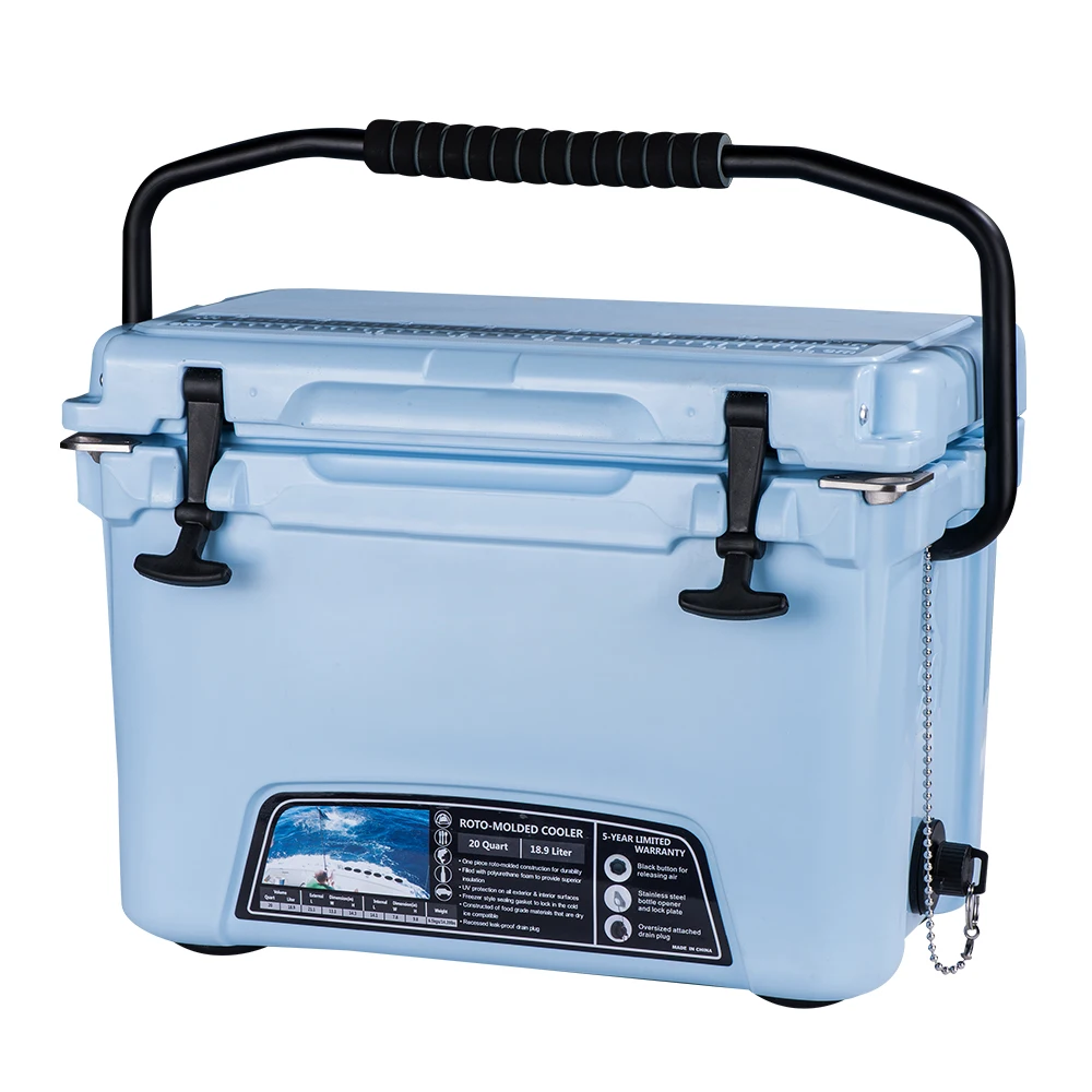 20l hot sell cooling box fishing ice portable cooler box