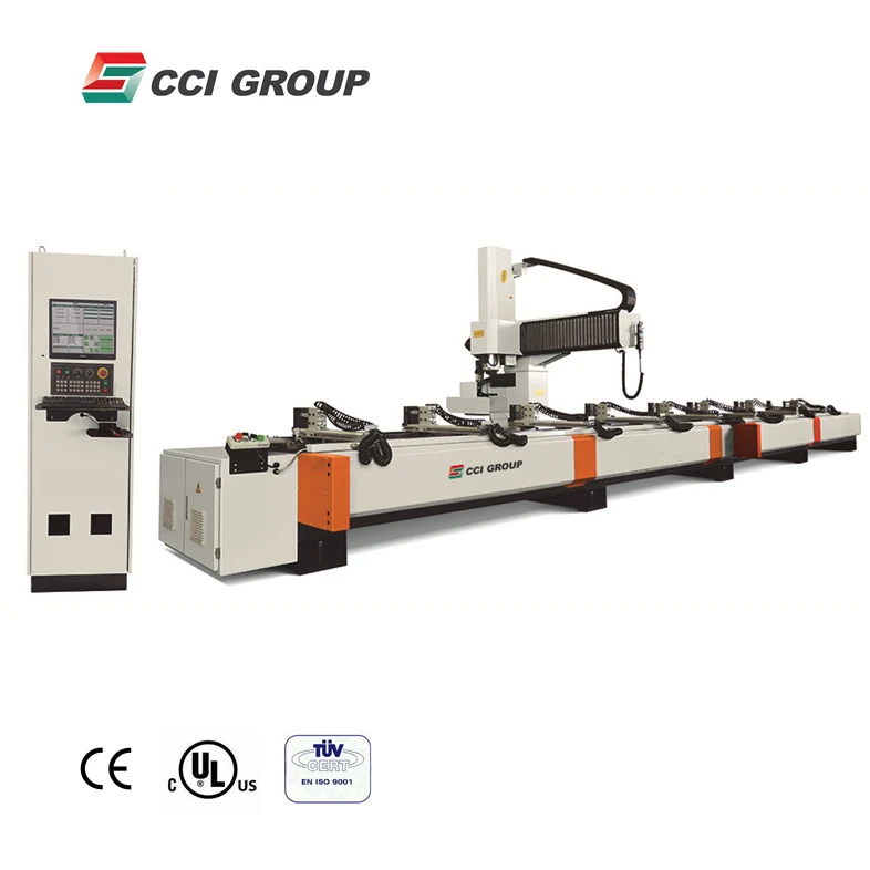 CPC3-7000 Aluminium Profile 3 Axis Machining Center