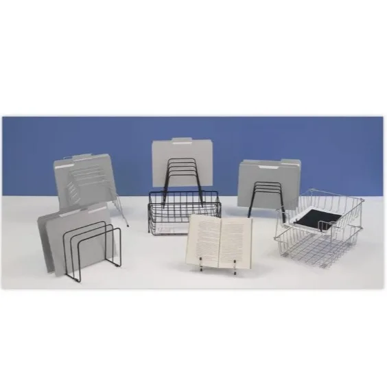 Multi Step File Organizer Stackable Letter Tray File Holder