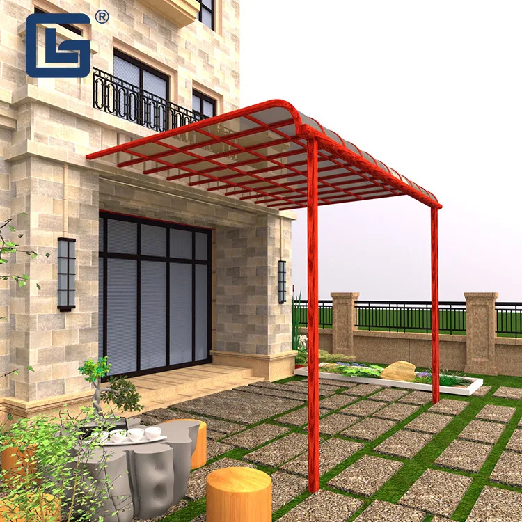  Best Sale Garden Outdoor Patio Cover Polycarbonate Roof Awning Aluminum