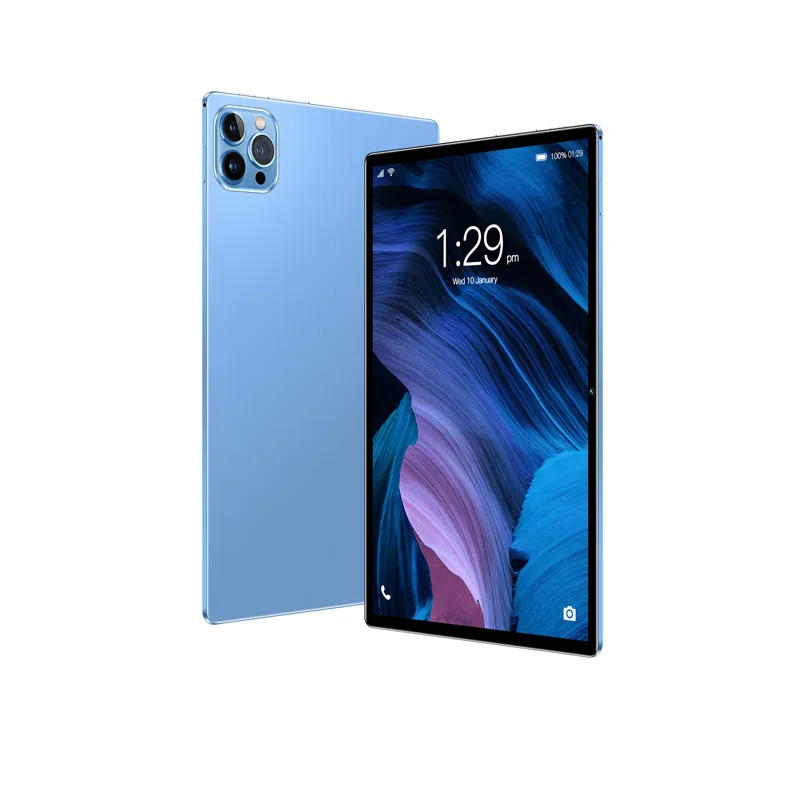 128G Tablet PC Android 12.0 10 Inch Octa Core Dual Sim Card GPS Business Students Education Home Use Children Tablet