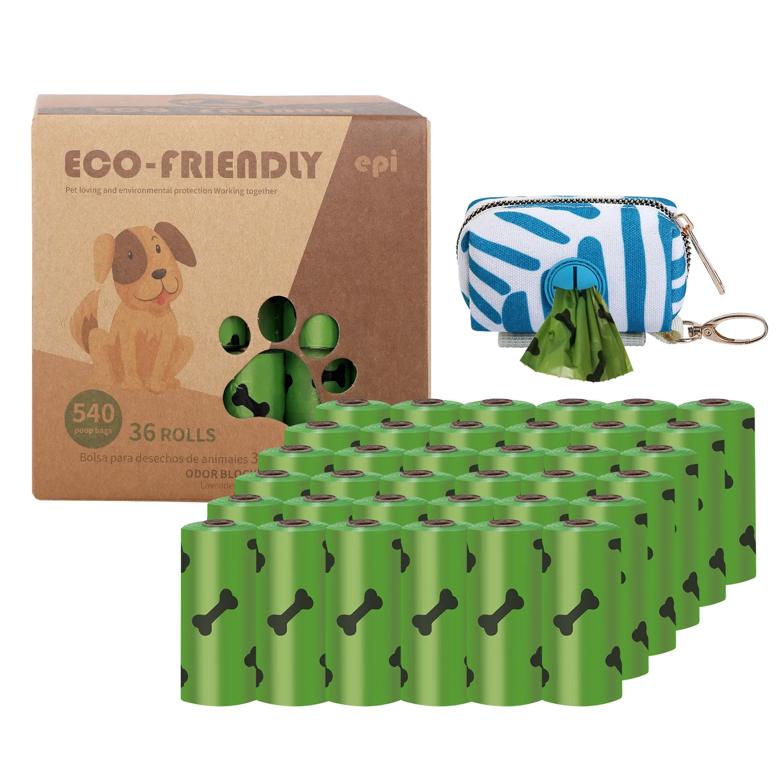 Custom Eco-Friendly Bio Degradable Dog Cornstarch Eco Friendly Compostable Biodegradable Poop Bags For Pet Poop