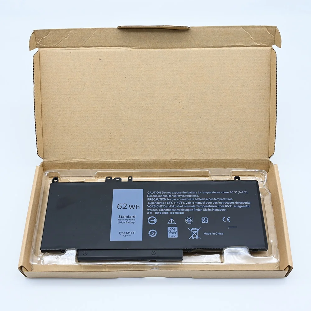 6MT4T Laptop Battery for Dell Precision 15 3510 M3510 Latitude E5570 E5470 E5270 E5250 E5550 E5450 5550 JY8D6 3160 5450 Laptop