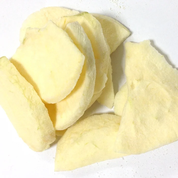 Замороженные сушеные яблоки, целые кусочки, лиофилизирующие натуральные фрукты
