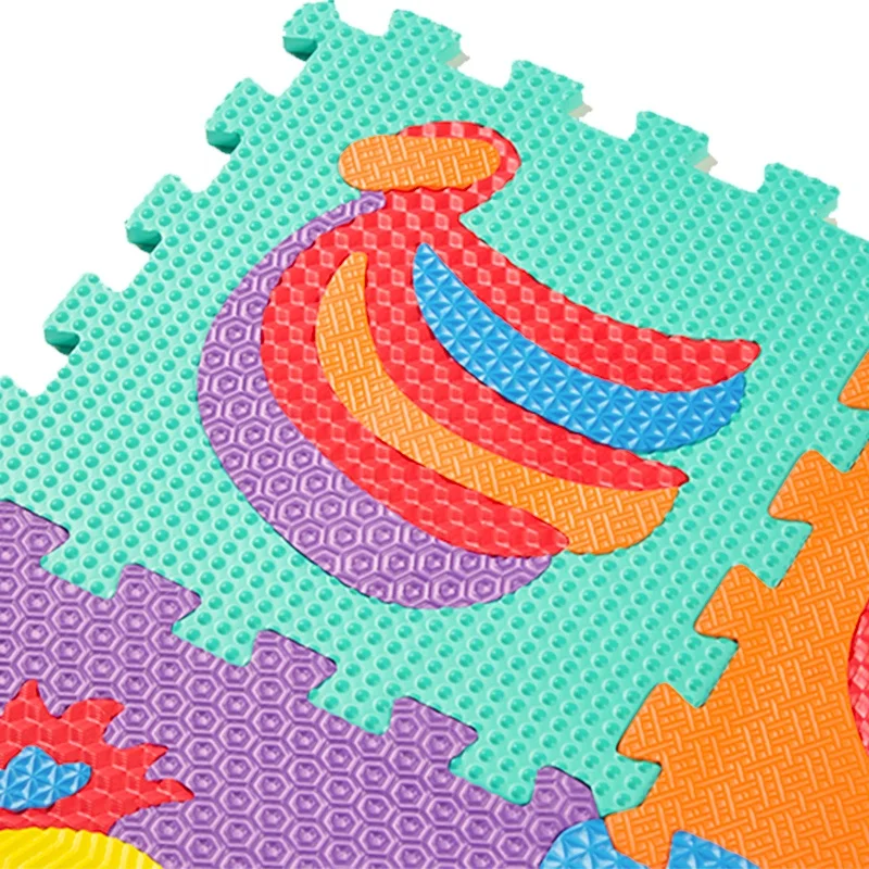 Bestseller Eco Friendly large kids floor mat with interlocking Jigsaw Puzzle babies toys and games EVA MAT
