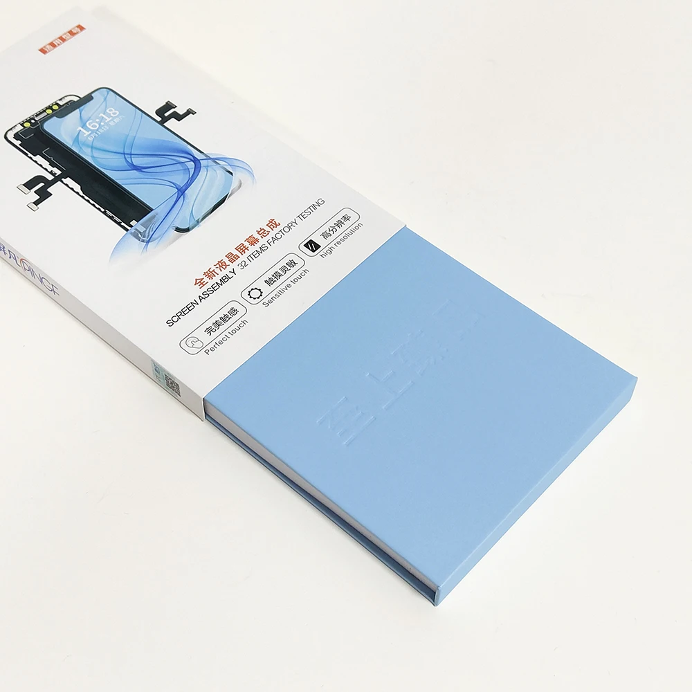 Paper Screen Protector Phone Packaging Mobile Tempered Glass Packing Box