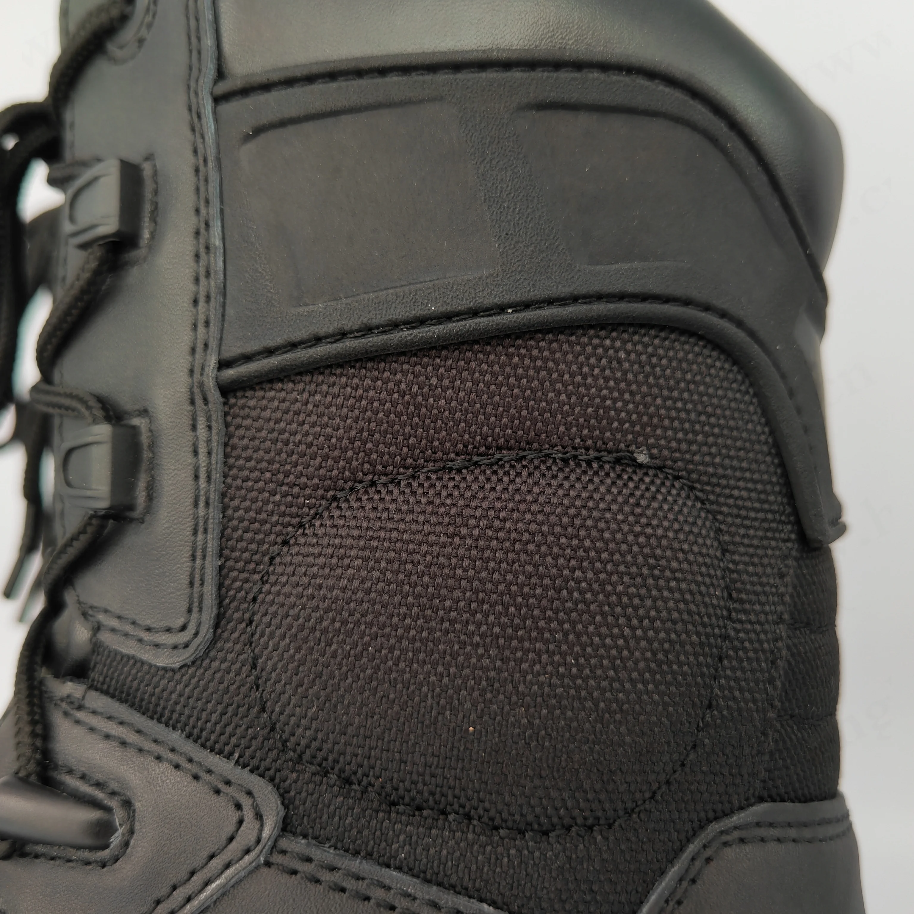 ZH,hot selling 8 inch training tactical combat boots anti-corrosion black outdoor hiking boots for sale HSM016