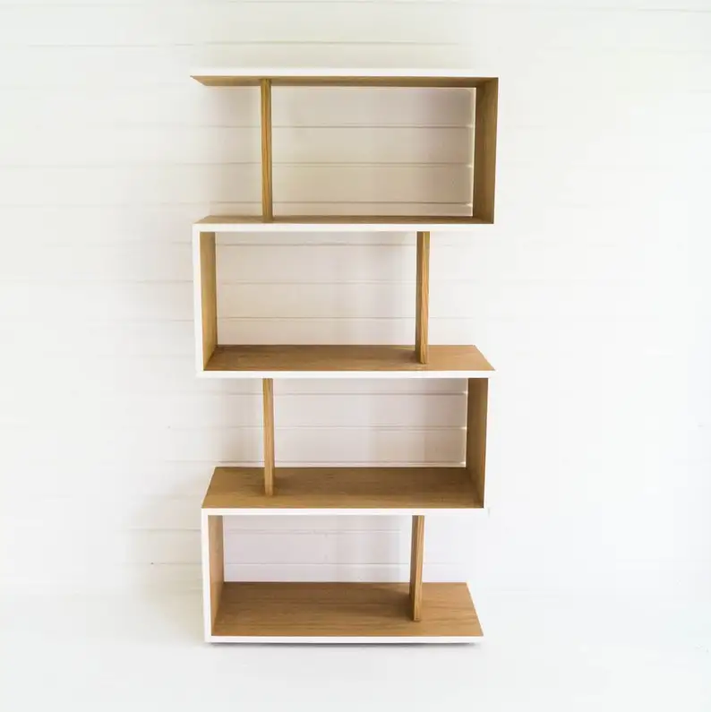 Luxury Fashion Modern Book Shelves Contributing Unique Fashion-Inspired Design