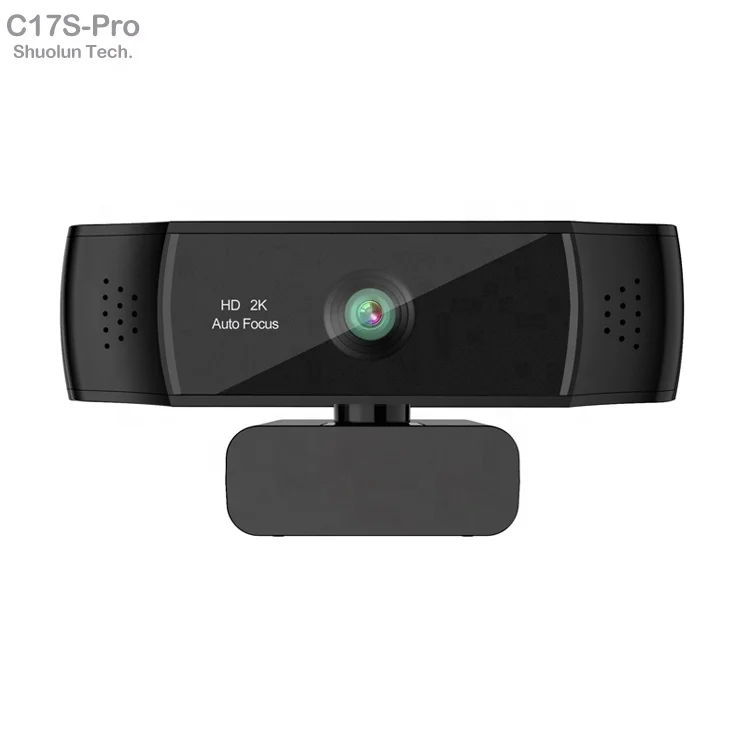 
Shuolun C17S-Pro 1080P 2K 5 megapixels 30PFS Autofocus CMOS Sensor USB 2.0 Webcam for Laptop 