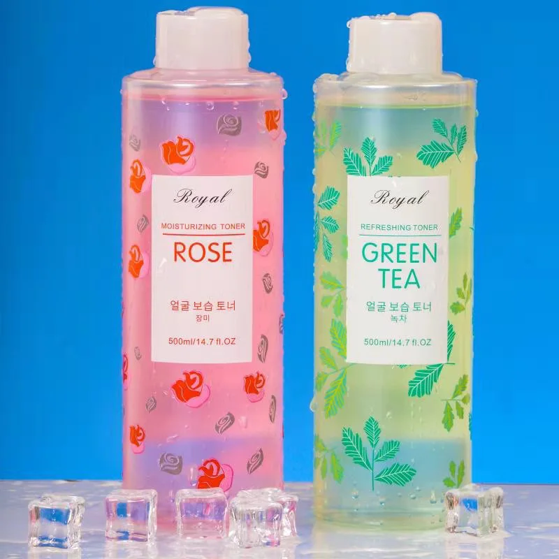 Wholesale Rose Water Toner Beauty Skin Care Face Moisturizing Hydrating Whitening Smooth Shrink Pores Skin Toner