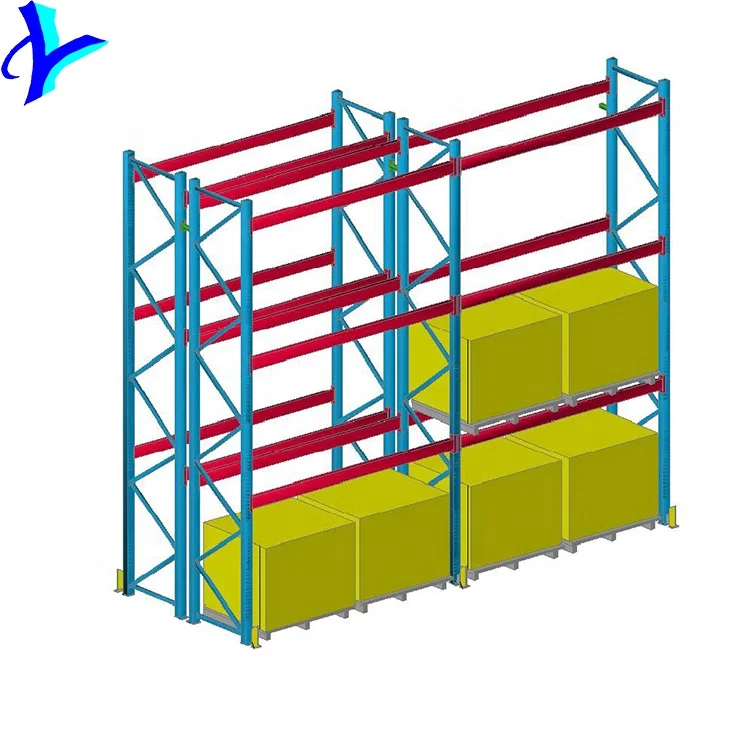 China Factory 6m Height Warehouse and Industrial Widely Used Pallet Racking
