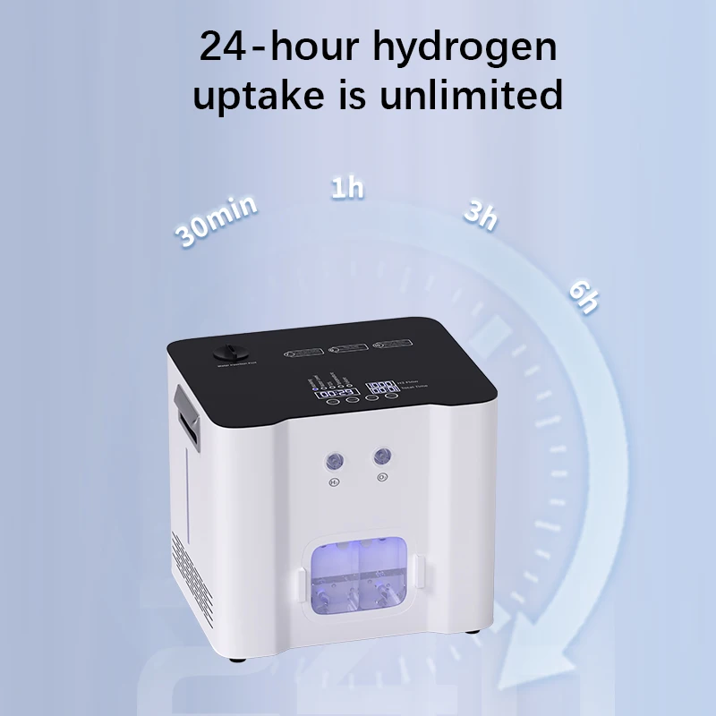 1200ml hydrogen making machine pem  Brown gas inhaler portable h2 breathing hho inhalation machine hydrogen water generator
