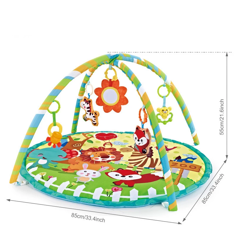 Gym Play Mats for Baby Toys Tummy Time Mat Toys Musical Activity Infant Toys Piano Music Mat