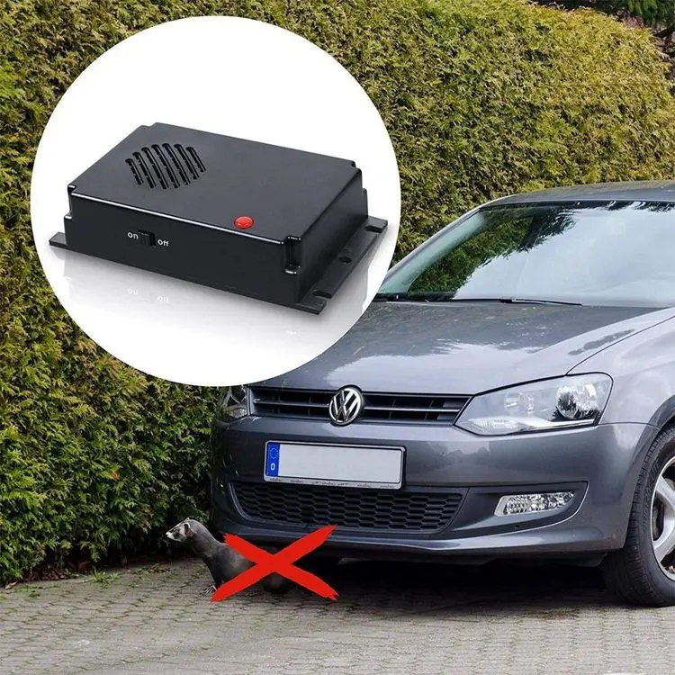 Electronic Ultrasonic Rodent Mice Repeller Frequency Driver Car Repeller Anti Mice Rat Shockproof Controller