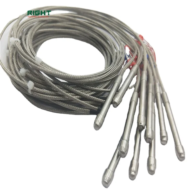 insulated pt100  resistance Motor surface probe  temperature sensor