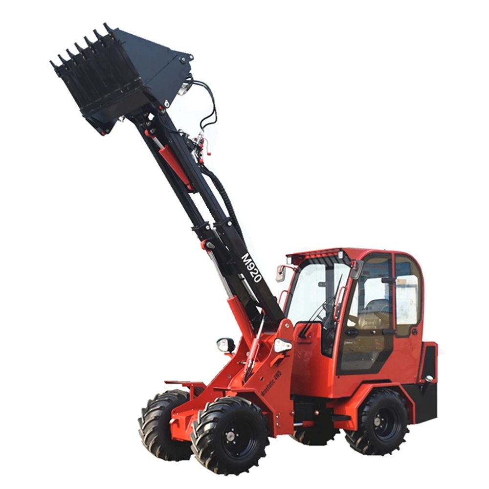 skid steer hydraulic road sweeper snow plow truck loaders for concrete
