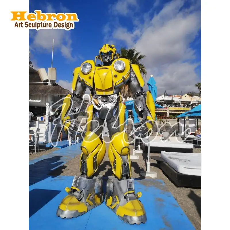 Attraction Dinosaur show Manufacturerhigh-quality Exhibits For Water Amusement Theme Park Designs  transform er robot statue