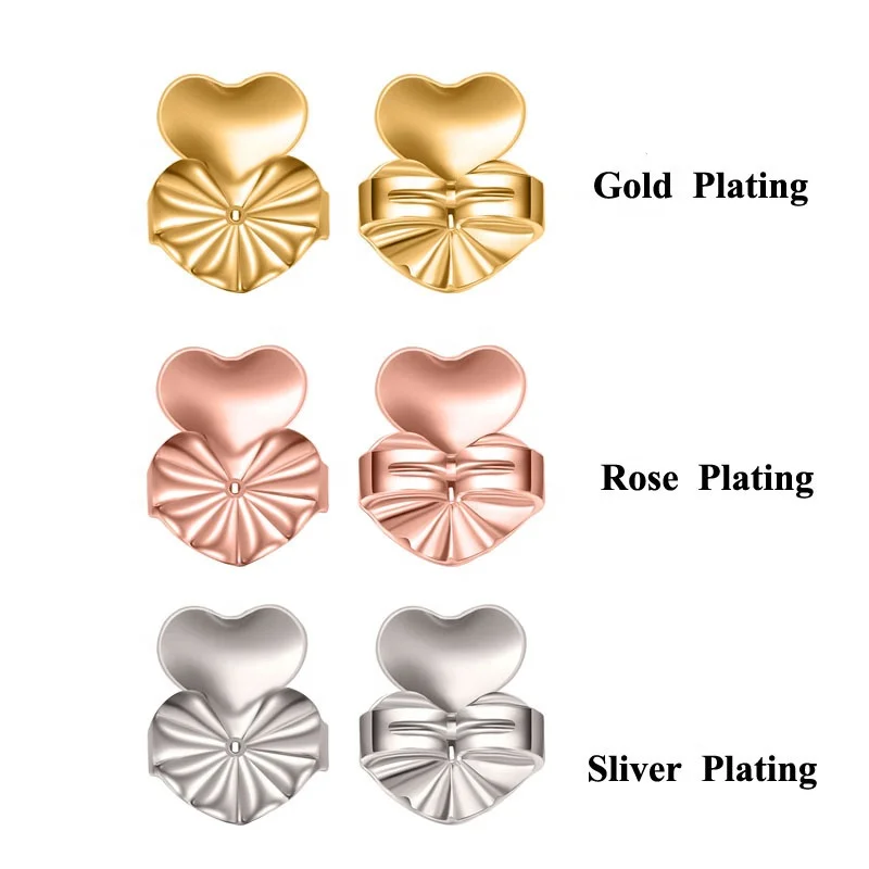 
Earring Accessories Metal Earring Backs Support Plug Lifts Fits all Post Earrings 
