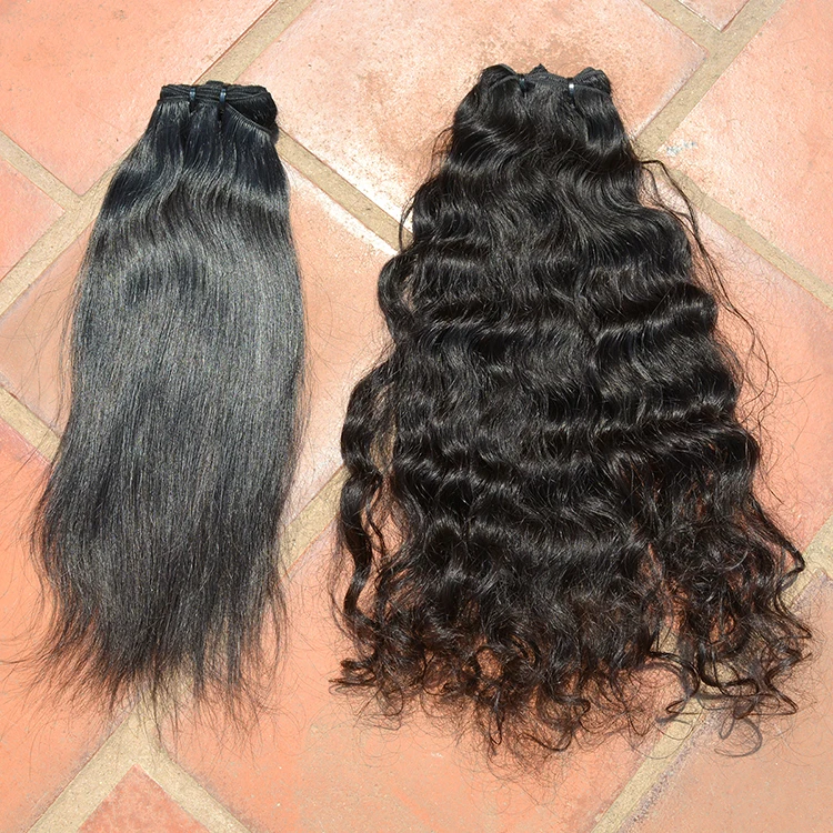 Natural Unprocessed Raw Temple Human Hair Extension Accept PayPal