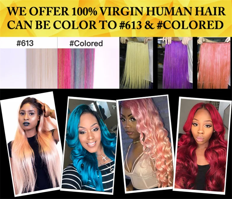 
Wholesale Blonde 613 virgin Human Hair Extension,613 Cuticle Aligned Virgin Hair bundle,40 Inch Blonde hair bundles with closure 