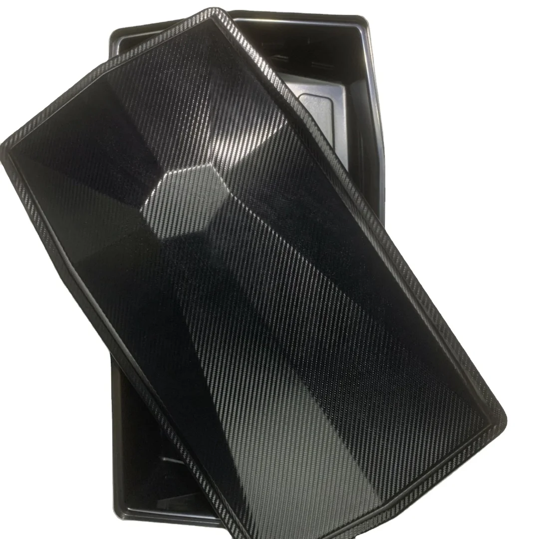 Vacuum Forming High Quality Plastic Factory Waterproof Middle Size Animal Use Plastic Coffin