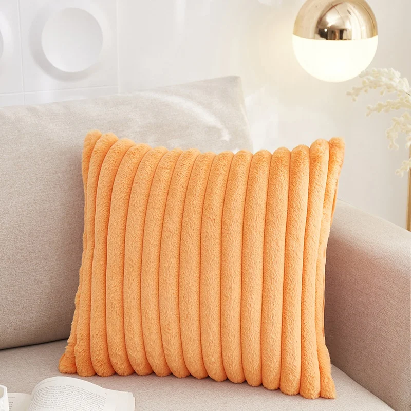 2024 Good Quality  Polyester Stripe European Decorative Pillow For Home Decor