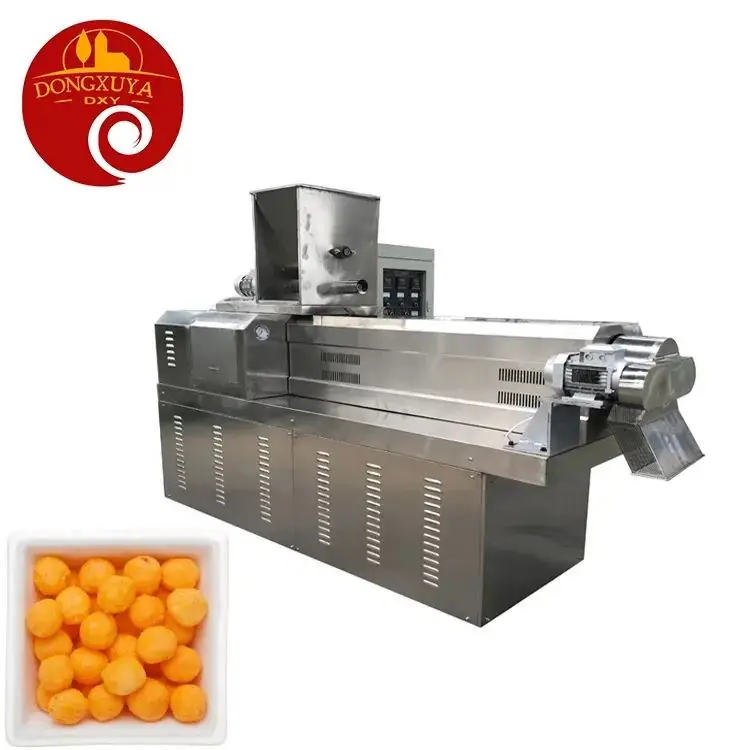 Extruded Core Cream Chocolate Filling Snacks Food Machine Automatic Core Filling Snack Extruding Line