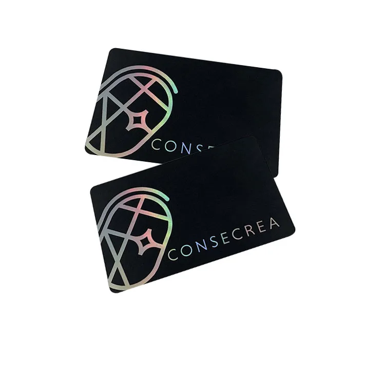 Custom Luxury UV Printed Visiting Card Loyalty VIP Membership Warranty Card Plastic PVC Business Gift Cards