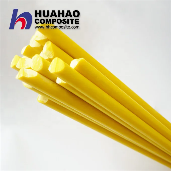 FRP Твердые стержни 3 мм до 100 Диаметр реального завод сильный и прочный гладкой поверхности УФ стойкие