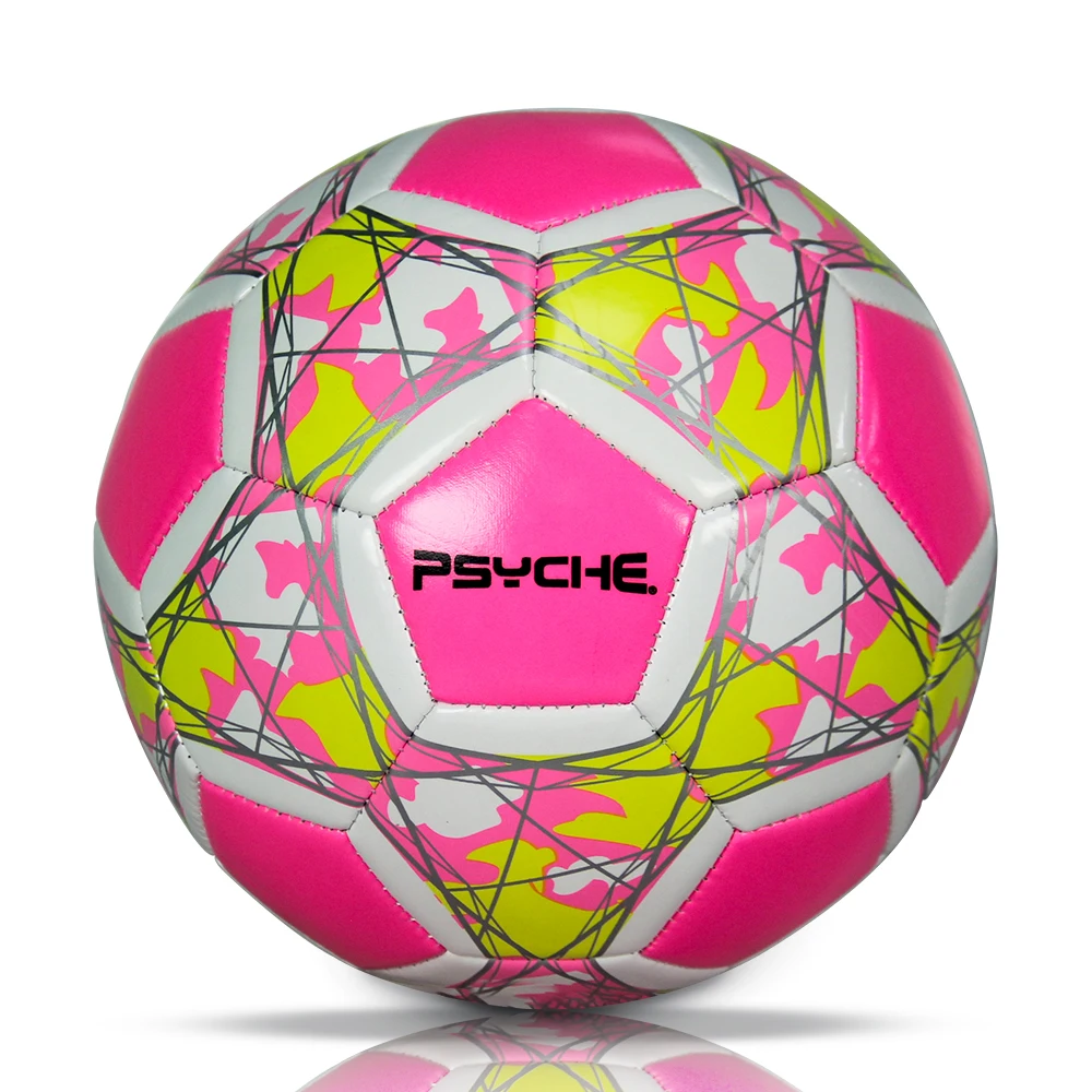 hot products PSYCHE sports football fluorescent size 5 soccer ball