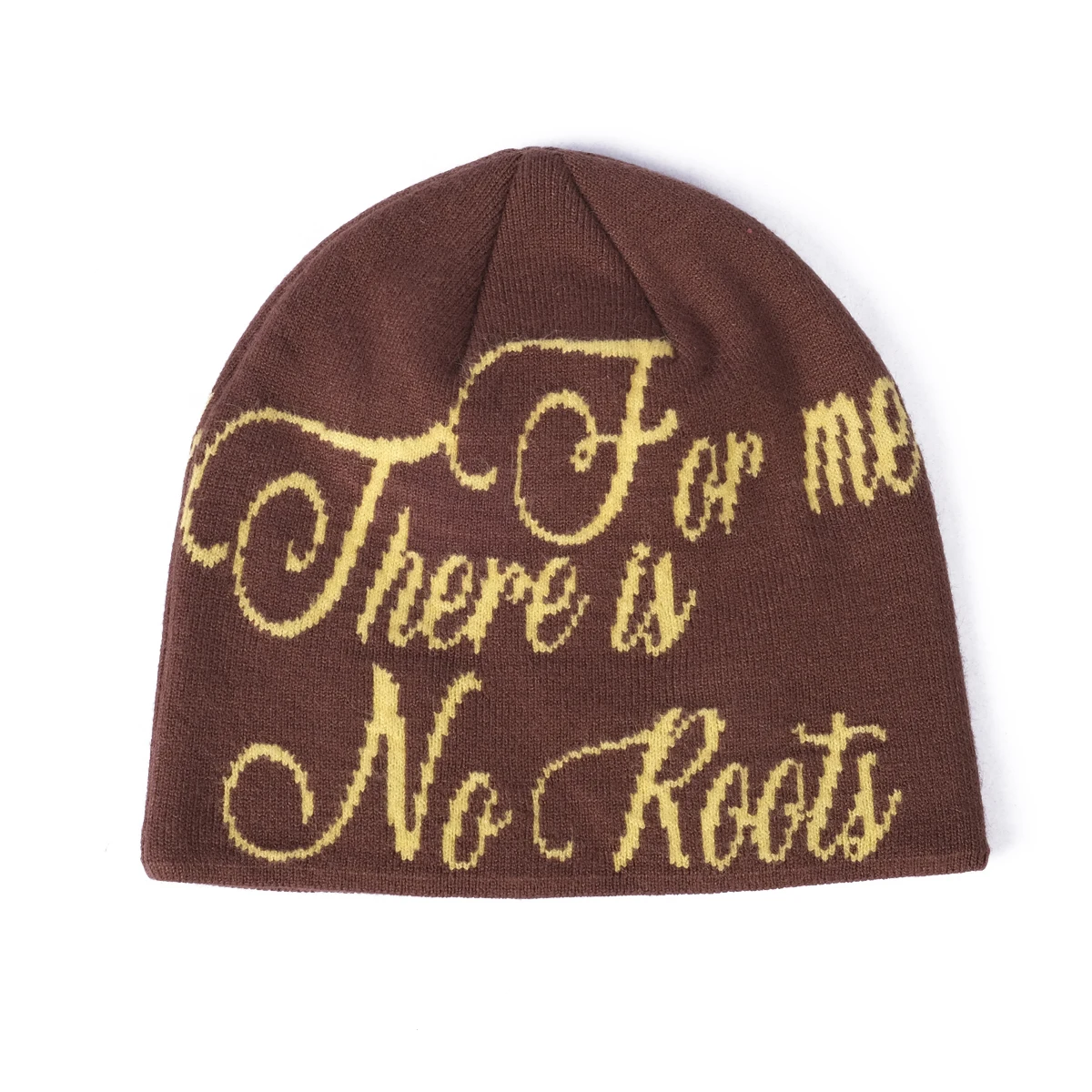 Wholesale Custom Embroidered Logo All Over Printed Winter Hats Unisex Jacquard Beanies