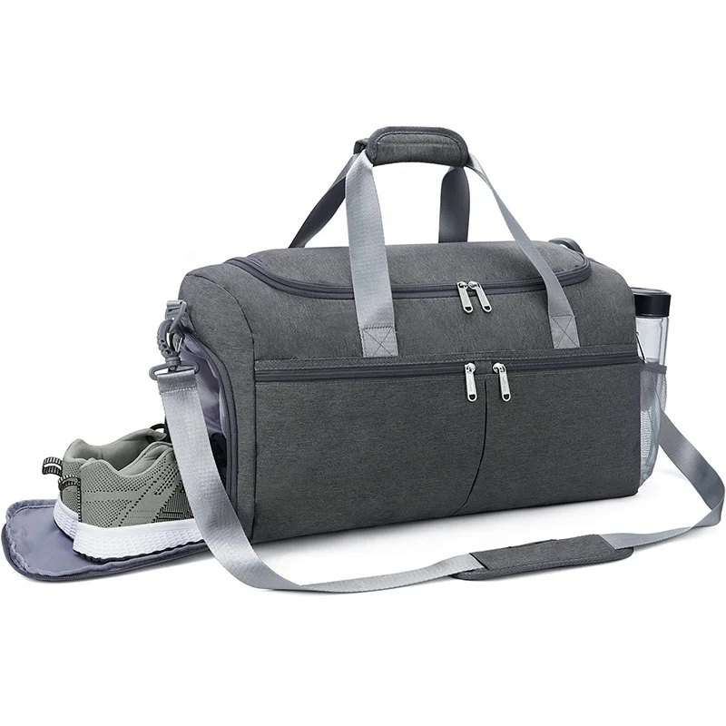 Manufacturer Oem Custom Luxury Casual Quilted With Shoe Compartment And Wet Pocket Hand Men Women Travel Sport Gym Duffle Bag