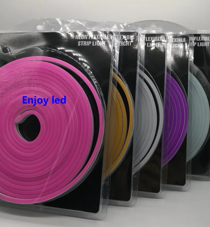 Shenzhen factory good price high quality waterproof 12V 24V silicone led neon flex light mini 6*13 rgb sign decoration