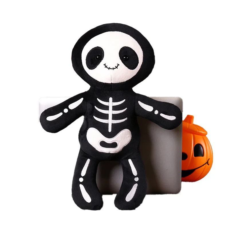 New Skeleton Plush Doll Halloween Prop Skeleton Pillow Toy for Boys and Girls Plush Toys
